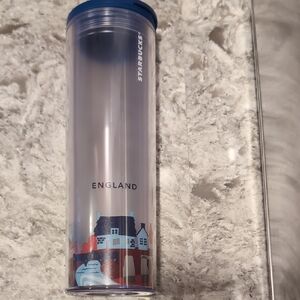 16oz Starbucks England Travel Tumbler